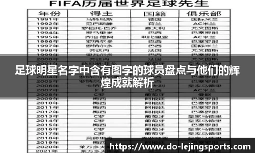 足球明星名字中含有图字的球员盘点与他们的辉煌成就解析